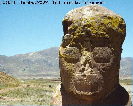 Estatua a Tiahuanaco